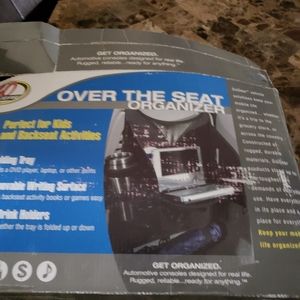 Over the seat organizer